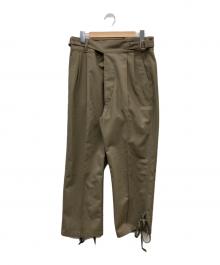 Product Twelve（プロダクトトゥエルブ）の古着「グルカスラックスパンツ」｜カーキ