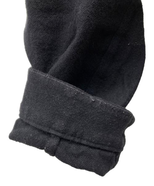 ka na ta（カナタ）ka na ta (カナタ) リネンブレンドスタンドカラーシャツ ブラック サイズ:FREEの古着・服飾アイテム