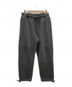 X-LARGEエクストララージ）の古着「PIGMENT DYED SWEAT PANTS」｜ブラック