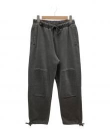 X-LARGE（エクストララージ）の古着「PIGMENT DYED SWEAT PANTS」｜ブラック