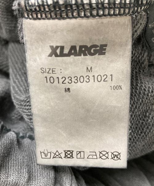 X-LARGE（エクストララージ）X-LARGE (エクストララージ) PIGMENT DYED SWEAT PANTS ブラック サイズ:Mの古着・服飾アイテム