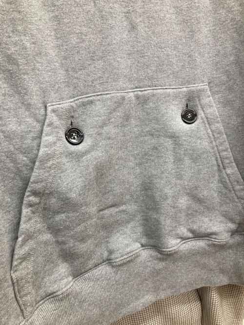 MM6 Maison Margiela（エムエムシックスメゾンマルジェラ）MM6 Maison Margiela (エムエムシックスメゾンマルジェラ) 3WAYドッキングワンピース グレー サイズ:SIZE 40の古着・服飾アイテム