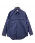MADISON BLUE（マディソンブルー）の古着「別注 HAMPTON BACK SATIN SHIRT」｜ネイビー