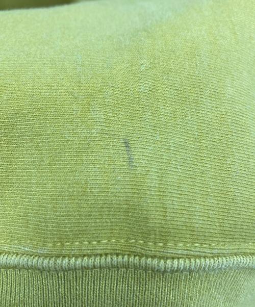 AURALEE（オーラリー）AURALEE (オーラリー) 18SS MILLED SWEAT イエロー サイズ:1の古着・服飾アイテム