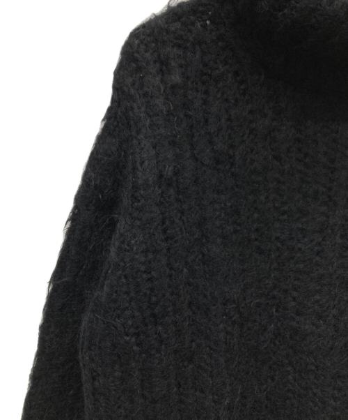 tricot COMME des GARCONS（トリココムデギャルソン）tricot COMME des GARCONS (トリココムデギャルソン) モヘヤ タートルネック オーバーサイズ ニット ブラック サイズ:無しの古着・服飾アイテム