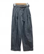 DRIES VAN NOTENドリスヴァンノッテン）の古着「2タックパンツ」｜グレー