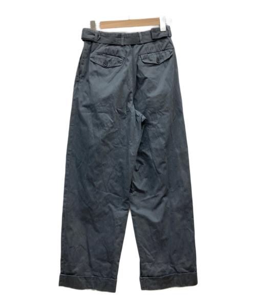 DRIES VAN NOTEN（ドリスヴァンノッテン）DRIES VAN NOTEN (ドリスヴァンノッテン) 2タックパンツ グレー サイズ:34の古着・服飾アイテム