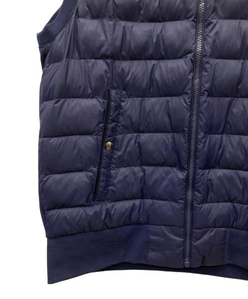 POLO RALPH LAUREN（ポロ・ラルフローレン）POLO RALPH LAUREN (ポロ・ラルフローレン) パデットコンビベスト ネイビー サイズ:Mの古着・服飾アイテム