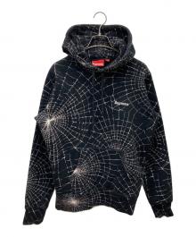 SUPREME（シュプリーム）の古着「16AW Spider Web Hooded Sweatshirt」｜ブラック