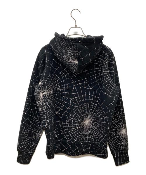 SUPREME（シュプリーム）SUPREME (シュプリーム) 16AW Spider Web Hooded Sweatshirt ブラック サイズ:Sの古着・服飾アイテム