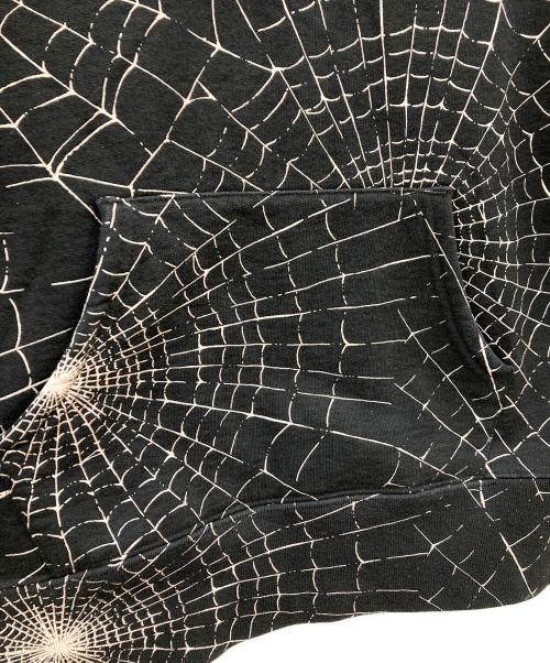 SUPREME（シュプリーム）SUPREME (シュプリーム) 16AW Spider Web Hooded Sweatshirt ブラック サイズ:Sの古着・服飾アイテム