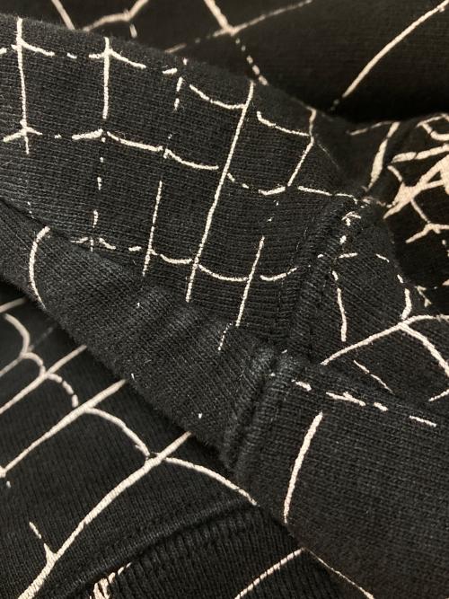 SUPREME（シュプリーム）SUPREME (シュプリーム) 16AW Spider Web Hooded Sweatshirt ブラック サイズ:Sの古着・服飾アイテム