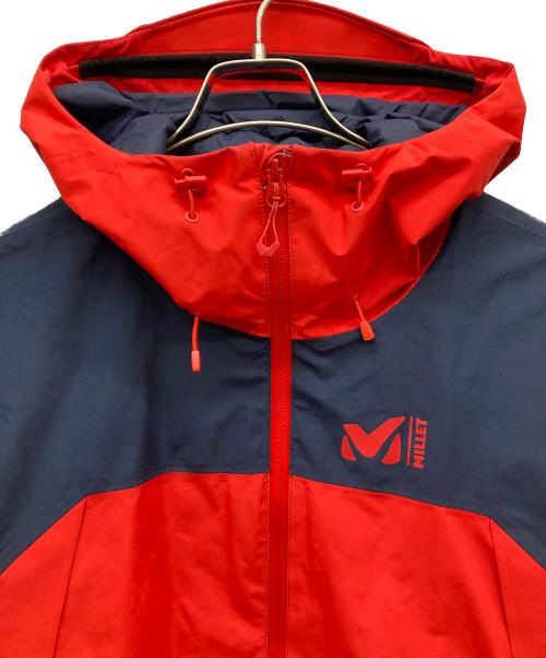 MILLET（ミレー）MILLET (ミレー) GRANDS MONTETS II GTX JK ネイビー×レッド サイズ:XLの古着・服飾アイテム