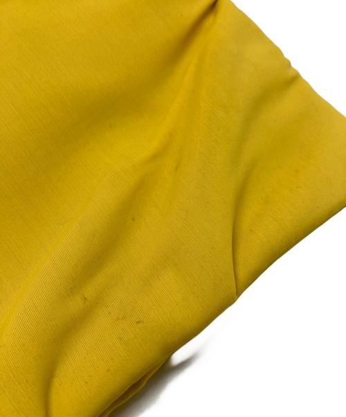 HERMES（エルメス）HERMES (エルメス) ネオバンGM エンボスロゴ ポーチ イエロー サイズ:記載なしの古着・服飾アイテム