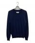 Martin Margiela14（マルタンマルジェラ14）の古着「クルーネックニット」｜ネイビー