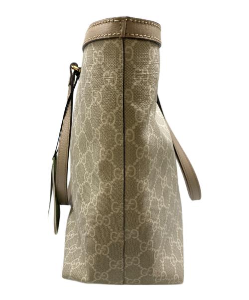 GUCCI（グッチ）GUCCI (グッチ) オフィディア ミディアム トートバッグ アイボリー×ベージュ サイズ:記載なしの古着・服飾アイテム