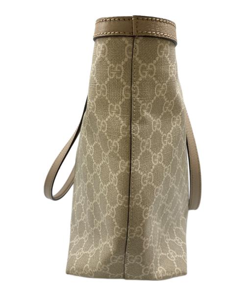 GUCCI（グッチ）GUCCI (グッチ) オフィディア ミディアム トートバッグ アイボリー×ベージュ サイズ:記載なしの古着・服飾アイテム