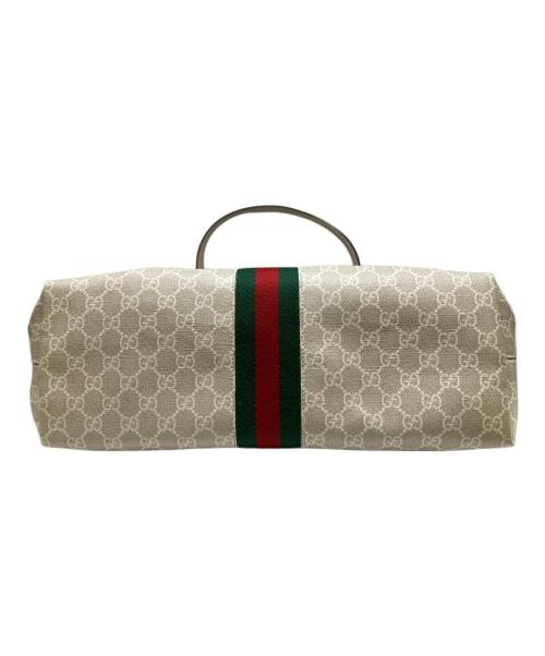 GUCCI（グッチ）GUCCI (グッチ) オフィディア ミディアム トートバッグ アイボリー×ベージュ サイズ:記載なしの古着・服飾アイテム