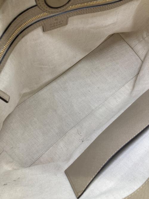 GUCCI（グッチ）GUCCI (グッチ) オフィディア ミディアム トートバッグ アイボリー×ベージュ サイズ:記載なしの古着・服飾アイテム