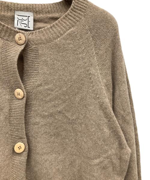 BASERANGE（ベースレンジ）BASERANGE (ベースレンジ) リサイクルカシミヤカーディガン グレー サイズ:Mの古着・服飾アイテム