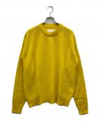 JIL SANDERジルサンダー）の古着「Cashmere Longsleeve Knit」｜イエロー