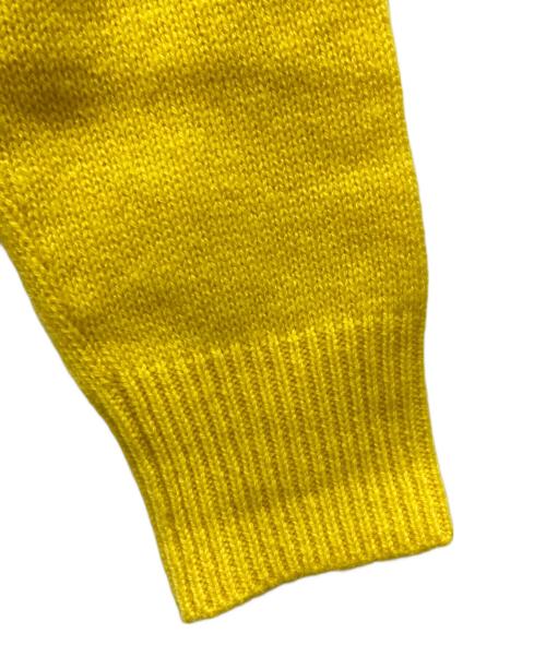 JIL SANDER（ジルサンダー）JIL SANDER (ジルサンダー) Cashmere Longsleeve Knit イエロー サイズ:44の古着・服飾アイテム