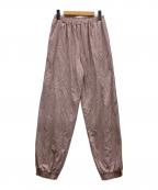 BASERANGEベースレンジ）の古着「WILD SILK イージーパンツ」｜ピンク
