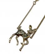 CHANELシャネル）の古着「バンビココマークネックレス」｜シルバー