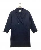 FRAMeWORKフレームワーク）の古着「SUPER160’sダブルブレストコート」｜ネイビー