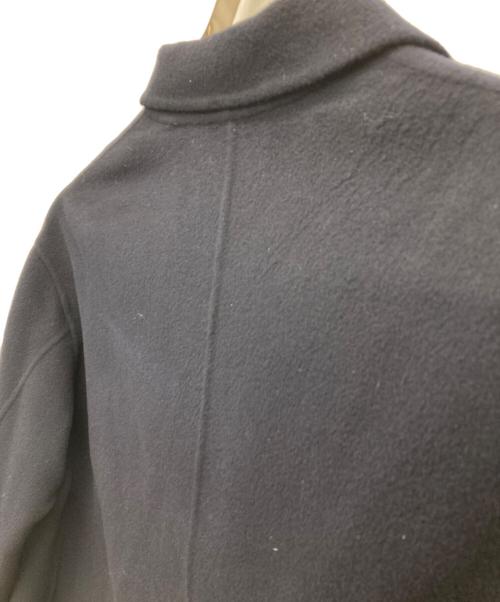 FRAMeWORK（フレームワーク）FRAMeWORK (フレームワーク) SUPER160’sダブルブレストコート ネイビー サイズ:38の古着・服飾アイテム