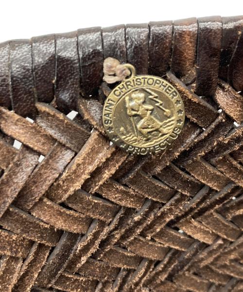 DRAGON（ドラゴン）DRAGON (ドラゴン) BAMBOO TRIPLE JUMP ビッグ ダークブラウン サイズ:記載なしの古着・服飾アイテム