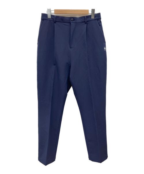 halfTen（ハーフテン）halfTen (ハーフテン) FIELD TAPERED EASY SLACKS ネイビー サイズ:2の古着・服飾アイテム