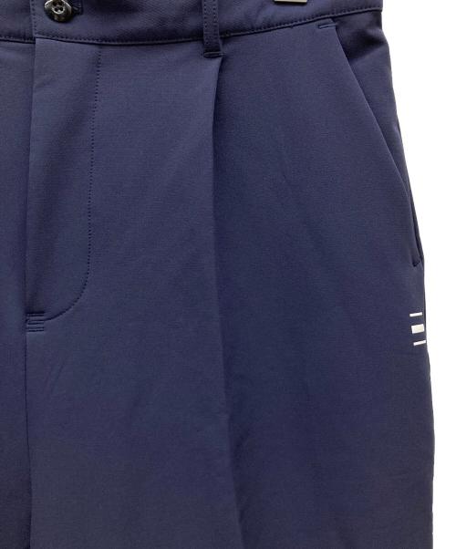 halfTen（ハーフテン）halfTen (ハーフテン) FIELD TAPERED EASY SLACKS ネイビー サイズ:2の古着・服飾アイテム