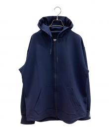 halfTen（ハーフテン）の古着「FIELD ZIP UP HOODY」｜ネイビー