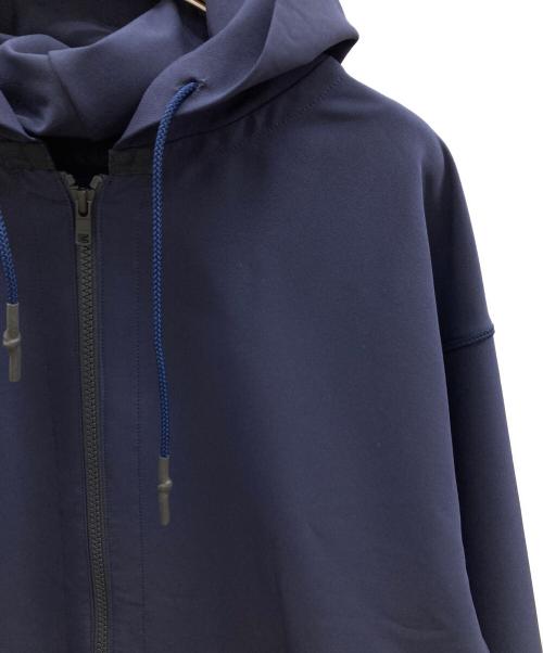 halfTen（ハーフテン）halften (ハーフテン) FIELD ZIP UP HOODY ネイビー サイズ:Mの古着・服飾アイテム