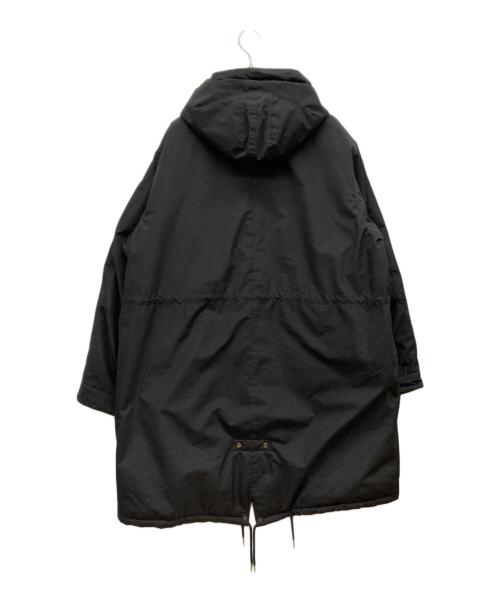 FIRST DOWN（ファーストダウン）FIRST DOWN (ファーストダウン) All Weather-Tex モッズコート ブラック サイズ:Mの古着・服飾アイテム