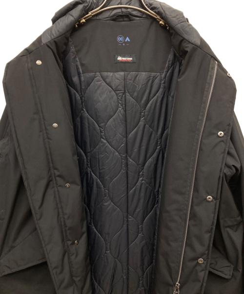FIRST DOWN（ファーストダウン）FIRST DOWN (ファーストダウン) All Weather-Tex モッズコート ブラック サイズ:Mの古着・服飾アイテム