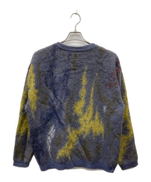 YOKE（ヨーク）YOKE (ヨーク) STILL JACQUARD CREWNECK パープル サイズ:2の古着・服飾アイテム