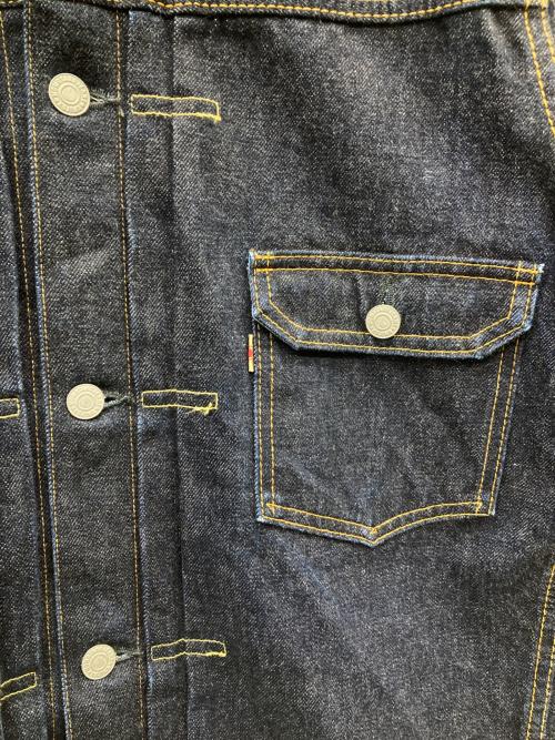 MOMOTARO JEANS（桃太郎ジーンズ）MOMOTARO JEANS (桃太郎ジーンズ) 1stタイプ15.7oz デニムジャケット インディゴ サイズ:SIZE42の古着・服飾アイテム
