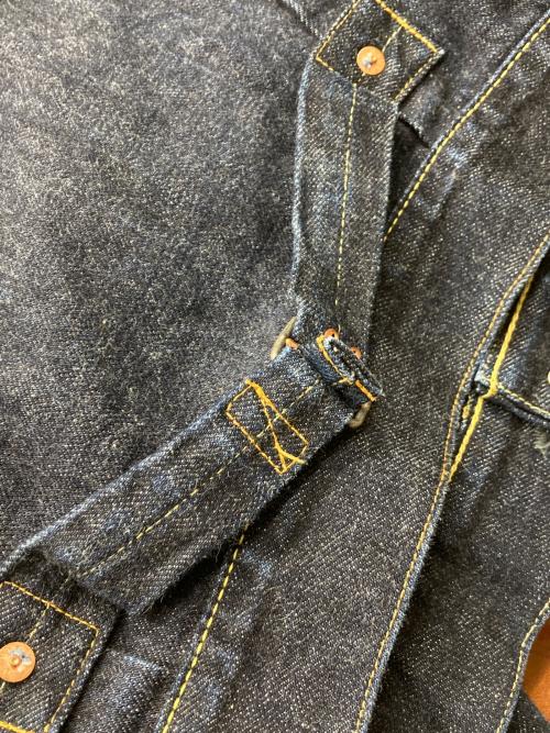 MOMOTARO JEANS（桃太郎ジーンズ）MOMOTARO JEANS (桃太郎ジーンズ) 1stタイプ15.7oz デニムジャケット インディゴ サイズ:SIZE42の古着・服飾アイテム