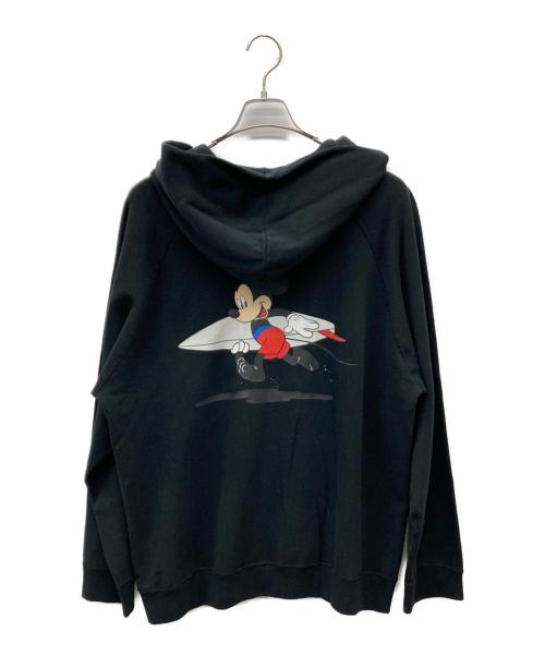 PENNEYS（ペニーズ）PENNEYS (ペニーズ) DISNEY (ディズニー) ミッキープリントジップパーカー ブラック サイズ:M 未使用品の古着・服飾アイテム