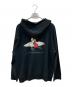PENNEYS (ペニーズ) DISNEY (ディズニー) ミッキープリントジップパーカー ブラック サイズ:M 未使用品：7000円