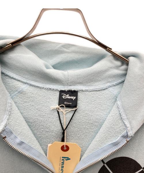 PENNEYS（ペニーズ）PENNEYS (ペニーズ) DISNEY (ディズニー) ミッキープリントジップパーカー ブルー サイズ:XS 未使用品の古着・服飾アイテム