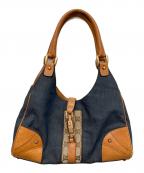 GUCCIグッチ）の古着「ニュージャッキー GGキャンバス デニム」｜ネイビー