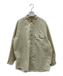 THE NORTH FACE（ザ ノース フェイス）の古着「フラップポケットシャツ」｜ベージュ