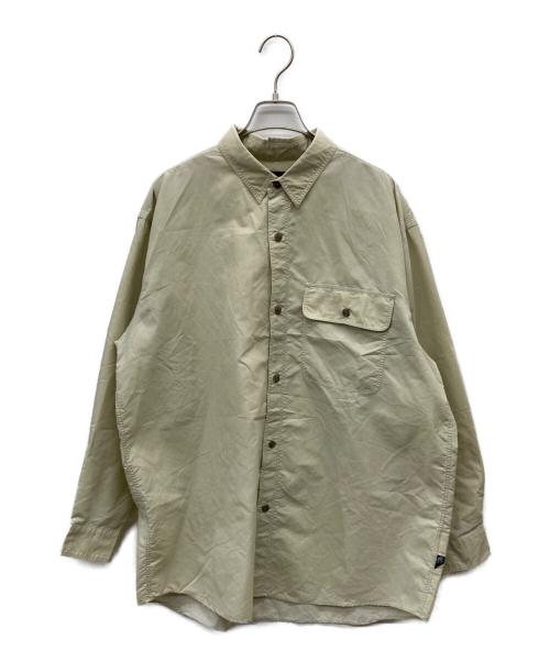THE NORTH FACE（ザ ノース フェイス）THE NORTH FACE (ザ ノース フェイス) フラップポケットシャツ ベージュ サイズ:LLの古着・服飾アイテム