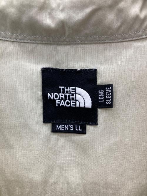 THE NORTH FACE（ザ ノース フェイス）THE NORTH FACE (ザ ノース フェイス) フラップポケットシャツ ベージュ サイズ:LLの古着・服飾アイテム