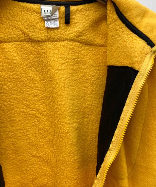 L.L.Bean（エルエルビーン）L.L.Bean (エルエルビーン) フリースジャケット イエロー×ブラック サイズ:XLの古着・服飾アイテム
