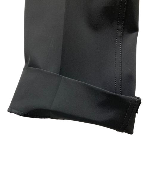 PRADA（プラダ）PRADA (プラダ) ストレッチセンタープレストラウザー ブラック サイズ:44の古着・服飾アイテム