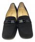 中古・古着 PRADA (プラダ) ヒールパンプス ブラック サイズ:36 1/2：8000円